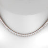 Load image into Gallery viewer, 9.50-carat-tennis-diamond-necklace-in-FDNK11334-(0.06CT)ANGLE1-NL-RG