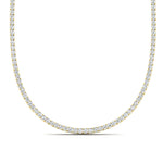 Load image into Gallery viewer, 9.50-carat-tennis-diamond-necklace-in-FDNK11334-(0.06CT)ANGLE1-NL-YG
