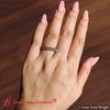 Load image into Gallery viewer, 9 StoneEmeraldCutWeddingRingIn14KWhiteGold-FD9294EMR-1CT-3.jpg?v=1774247355