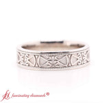 Load image into Gallery viewer, Antique Design Wedding Band