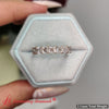 Load image into Gallery viewer, Basket-prong-seven-asscher-cut-1-ct.-anniversary-ring-in-rose-gold-FD10118B-1