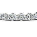 Load image into Gallery viewer, Beautiful-Marquise-Tennis-Bracelet-In-White-Gold-FDBRC8632MQANGLE5-NL-WG