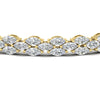 Load image into Gallery viewer, beautiful-marquise-tennis-bracelet-in-yellow-gold-FDBRC8632MQANGLE5-NL-YG