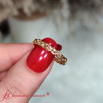 Load image into Gallery viewer, Braided-Eternity-Wedding-Band-In-18k-Yellow-Gold-FD8681BANGLE2-YG