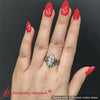 Load image into Gallery viewer, Marquise Cut Two Tone Celtic Bridal Ring Set