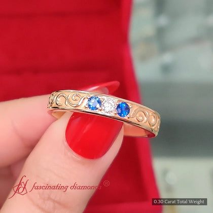 Classic_Mens_3_Stone_Diamond_Wedding_Band_With_Sapphire_In_18K_Rose_Gold-FDM9850B_4.jpg