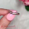 Load image into Gallery viewer, Curved Matching Channel Set Band For Ring