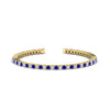 Load image into Gallery viewer, Diamond-Tennis-Bracelet-For-Women-3-Ctw-Blue-Sapphire-In-Yellow-Gold-FDBRC8635ROGSABL-3.00_20CT-NL-YG