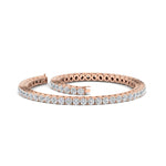Load image into Gallery viewer, Diamond-Tennis-Bracelet-For-Women-3-Ctw-In-Rose-Gold-In-Rose-Gold-FDBRC8635ROANGLE4-3.00_20CT-NL-RG