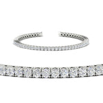 Load image into Gallery viewer, Diamond-Tennis-Bracelet-For-Women-3-Ctw-In-White-Gold-FDBRC8635ROANGLE2-3.00_20CT-NL-WG