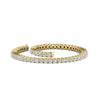 Load image into Gallery viewer, Diamond-Tennis-Bracelet-For-Women-3-Ctw-In-Yellow-Gold-Yellow-Gold-FDBRC8635ROANGLE4-3.00_20CT-NL-YG