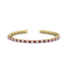 Load image into Gallery viewer, Diamond-Tennis-Bracelet-For-Women-3-Ctw-With-Pink-Sapphire-With-Pink-Sapphire-In-Yellow-Gold-FDBRC8635ROGSADRPI-3.00_20CT-NL-YG