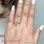 Load image into Gallery viewer, Emerald-Cut-Bar-Baguette-3-Stone-Lab-Diamond-Engagement-Ring-In-FDENS100R-YG