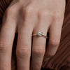 Load image into Gallery viewer, Heart Shaped Solitaire Knife Edge Engagement Ring