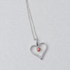 Load image into Gallery viewer, round-dark-pink-sapphire-solitare-heart-pendant-in-prong-set-FDPD60961GSADRPI-NL-WG