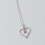 Load image into Gallery viewer, round-dark-pink-sapphire-solitare-heart-pendant-in-prong-set-FDPD60961GSADRPI-NL-WG