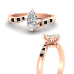 Load image into Gallery viewer, Marquise-cut-diamond-swirl-channel-set-black-diamond-wedding-ring-in-rose-gold-FDENS4028MQRGBLACKANGLE3-NL-RG_f2cc3bae-1222-4c47-a638-ce232f3c41c4.jpg?v=1754996099