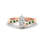 Load image into Gallery viewer, Marquise-cut-diamond-swirl-channel-set-emerald-wedding-ring-in-rose-gold-FDENS4028MQRGEMGR-NL-RG_acf13700-2d67-4f48-b08e-60a892d2d22c.jpg?v=1754996095