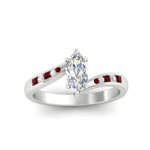 Load image into Gallery viewer, Marquise-cut-diamond-swirl-channel-set-ruby-wedding-ring-in-white-gold-FDENS4028MQRGRUDRANGLE5-NL-WG_9c358f0e-45ea-490a-a8f1-3f1f9c53b7be.jpg?v=1754996098