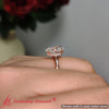 Load image into Gallery viewer, Oval-diamond-ring-with-hidden-halo-in-rose-gold-FD11489R-2