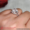 Load image into Gallery viewer, Pave-split-shank-halo-diamond-ring-in-white-gold-fd9979ror-3ct-2