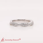 Load image into Gallery viewer, Petite-Twisted-Vine-Stacking-Ring-In-14k-White-Gold-FD8253B-SR-1-WG