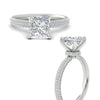 Load image into Gallery viewer, Princess-cut-triple-row-underhalo-pave-engagement-ring-in-platinum-fd11557prr-nl-wg.jpg