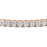 Load image into Gallery viewer, round-diamond-tennis-bracelet-7-carat-in-rose-gold-fdbrc8635roangle2-7.00-ct-nl-rg