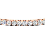 Load image into Gallery viewer, Tennis-Diamond-Bracelet-4-Carat-In-Rose-Gold-FDBRC8635ROANGLE5-4.00_20CT-NL-RG