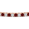 Load image into Gallery viewer, Tennis-Diamond-Bracelet-4-Carat-In-Rose-Gold-FDBRC8635ROGRUDRANGLE5-4.00_20CT-NL-RG