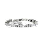 Load image into Gallery viewer, Tennis-Diamond-Bracelet-4-Carat-In-White-Gold-FDBRC8635ROANGLE4-4.00_20CT-NL-WG