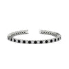 Load image into Gallery viewer, Tennis-Diamond-Bracelet-4-Carat-In-White-Gold-FDBRC8635ROGBLACK-4.00_CT-NL-WG