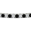 Load image into Gallery viewer, Tennis-Diamond-Bracelet-4-Carat-In-White-Gold-FDBRC8635ROGBLACKANGLE5-4.00_CT-NL-WG