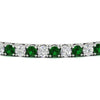 Load image into Gallery viewer, Tennis-Diamond-Bracelet-4-Carat-In-White-Gold-FDBRC8635ROGEMGRANGLE5-4.00_CT-NL-WG