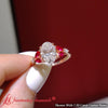 Load image into Gallery viewer, Vintage Marquise And Round Engagement Ring