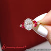 Load image into Gallery viewer, Vintage Marquise And Round Engagement Ring