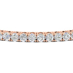 Load image into Gallery viewer, Womens-Diamond-Tennis-Bracelet-5-Carat-In-Rose-Gold-FDBRC8635ROANGLE5-5.00_CT-NL-RG