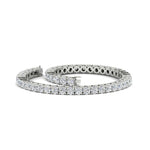 Load image into Gallery viewer, Womens-Diamond-Tennis-Bracelet-5-Carat-In-White-Gold-FDBRC8635ROANGLE4-5.00_CT-NL-WG