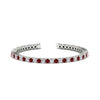 Load image into Gallery viewer, Womens-Diamond-Tennis-Bracelet-5-Carat-With-Red-Ruby-In-White-Gold-FDBRC8635ROGRUDR-5.00_CT-NL-WG