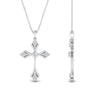 Load image into Gallery viewer, affordable-diamond-pendant-necklace-in-white-gold-FDPD10866ANGLE2-NL-WG