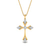 Load image into Gallery viewer, affordable-diamond-pendant-necklace-in-yellow-gold-FDPD10866ANGLE1-NL-YG