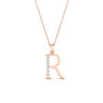 Load image into Gallery viewer, alphabet-initial-letter-r-diamond-pendant-in-FDPD11292R-NL-RG