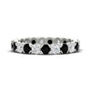 Load image into Gallery viewer, altimate-round-diamond-and-black-diamond-2-carat-full-eternity-wedding-ring-in-white-gold-FD8072ROBGBLACK-2.10CT-NL-WG?v=1751956622
