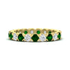 Load image into Gallery viewer, altimate-round-diamond-and-emerald-2-carat-full-eternity-wedding-ring-in-yellow-gold-FD8072ROBGEMGR-2.10CT-NL-YG?v=1751956623