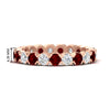 Load image into Gallery viewer, altimate-round-diamond-and-ruby-2-carat-full-eternity-wedding-ring-in-rose-gold-FD8072ROBGRUDR-2.10CT-NL-RG-HW?v=1751956619
