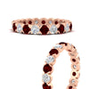 Load image into Gallery viewer, altimate-round-diamond-and-ruby-2-carat-full-eternity-wedding-ring-in-rose-gold-FD8072ROBGRUDRANGLE3-2.10CT-NL-RG?v=1751956619