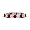 Load image into Gallery viewer, altimate-round-diamond-and-ruby-2-carat-full-eternity-wedding-ring-in-white-gold-FD8072ROBGRUDR-2.10CT-NL-WG?v=1751956621