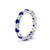 Load image into Gallery viewer, altimate-round-diamond-and-sapphire-2-carat-full-eternity-wedding-ring-in-white-gold-FD8072ROBGSABLANGLE2-2.10CT-NL-WG?v=1751956620