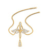 Load image into Gallery viewer, angle-cross-diamond-pendant-necklace-in-FDPD10880-NL-YG