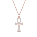 Load image into Gallery viewer, ankh-diamond-cross-pendant-in-FDPD11000-NL-RG